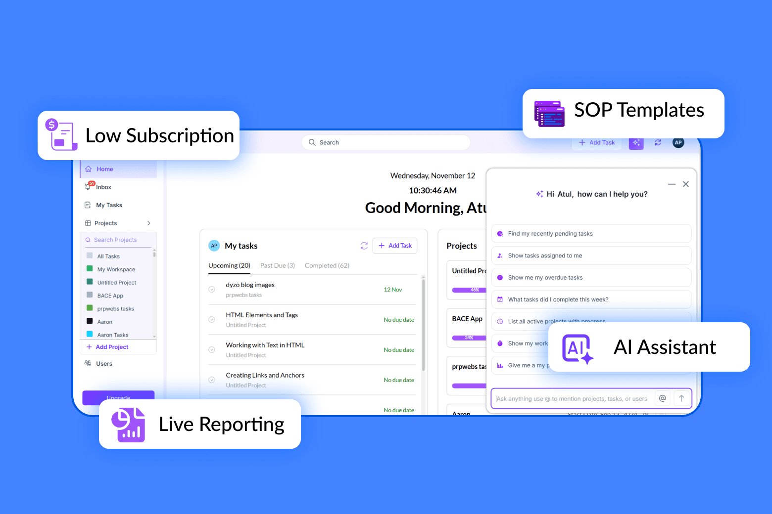 AI Task Management Software That’s Simple, Smart, and Affordable