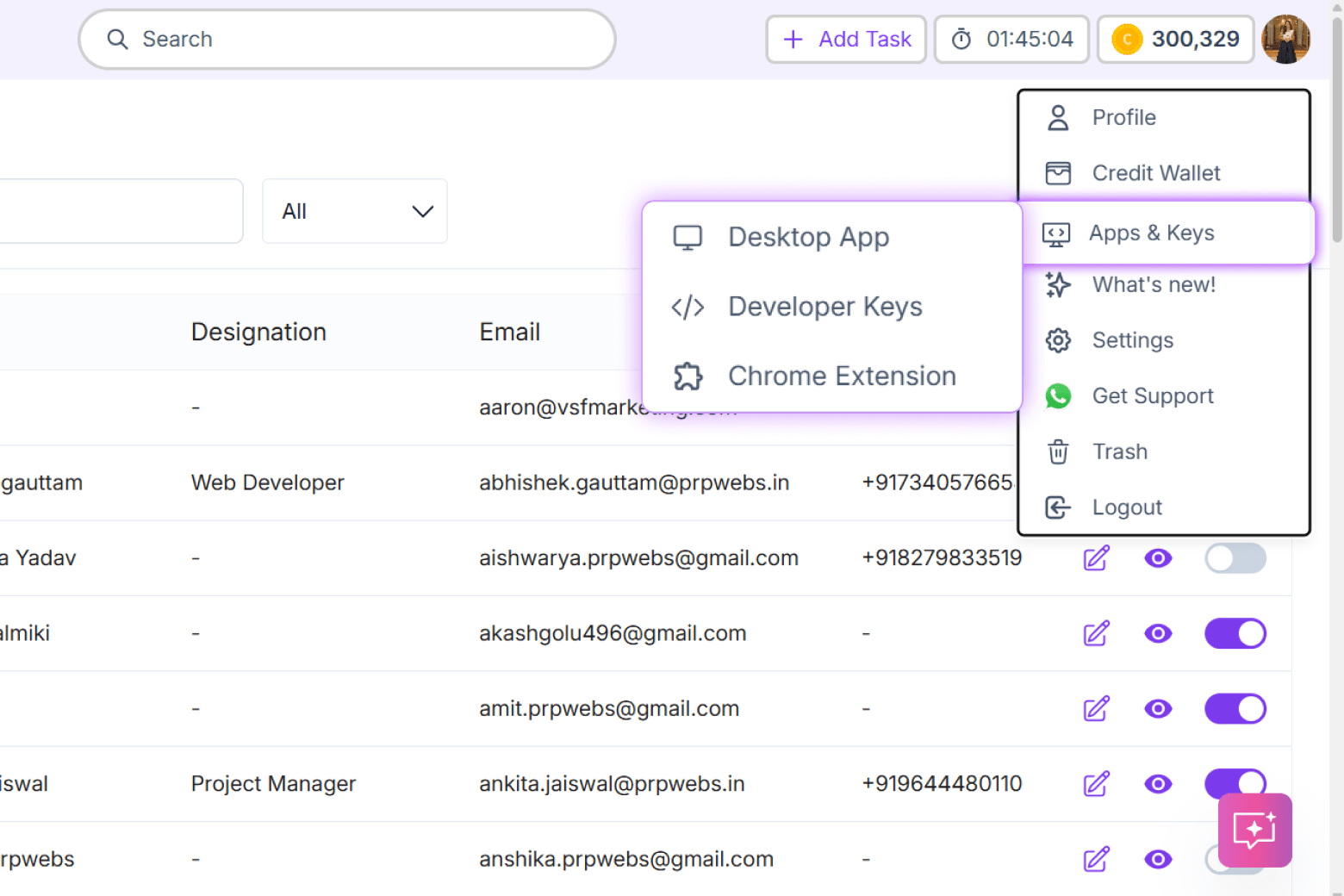 Dyzo.ai API Keys Are Here: Access Project Management, Time Tracking & Task Automation Programmatically